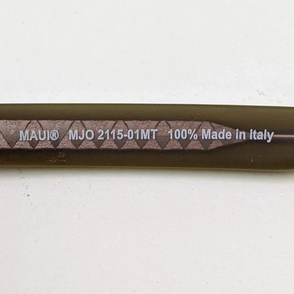 🕶️Maui Jim MJO2115-01MT Eyeglasses 55/17 145 /ALZ403🕶️ - Picture 3 of 6